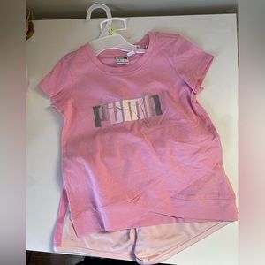 Puma 4t 2 piece short set